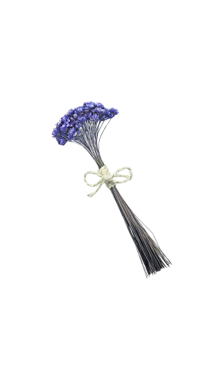 FLOR ARTIFICIAL PARA FOTOS COR AZUL