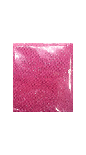 TAPETE DE CETIM PINK COM GLITTER