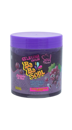 SOUL GELATINA BABASOUL CHEIRINHO DE UVA 500G