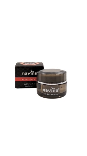 NAVINA LASH GLUE REMOVER 5G CAIXA PRETA