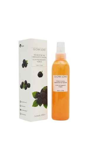 MAX LOVE TÔNICO FACIAL AMORA GLOW LOVE 200ML