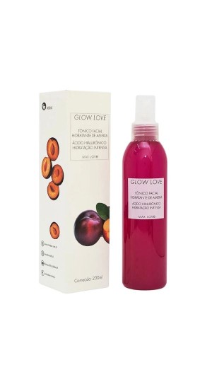 MAX LOVE TÔNICO FACIAL AMEIXA GLOW LOVE 200ML