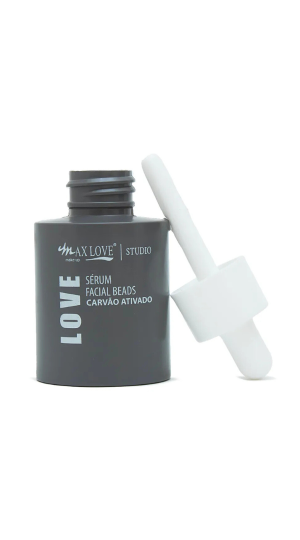 MAX LOVE SERUM FACIAL BEADS CARVÃO ATIVADO 30 ML