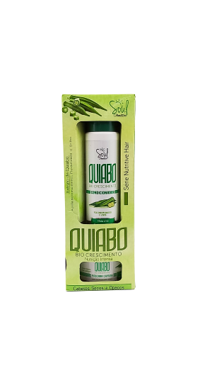 SOUL QUIABO KIT CAPILAR COM 4 UNIDADES