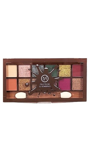 MYLIFE PALETA DE 12 SOMBRAS 9G COR 3