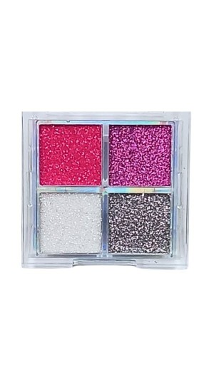 PINK 21 PALETA MY DEAREST GLITTER  COR 4  4G