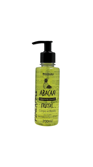 RHENUKS SABONETE LIQUIDO ABACAXI 200ML
