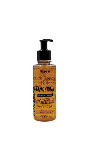 RHENUKS SABONETE LIQUIDO TANGERINA 200ML