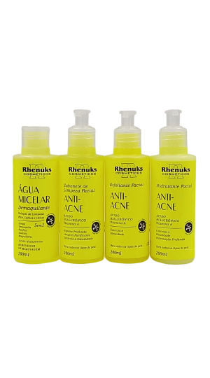 RHENUKS KIT ANTI ACNE SKIN CARE C/4