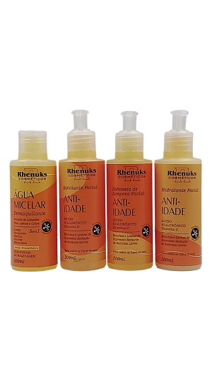 RHENUKS KIT ANTI IDADE SKIN CARE C/4