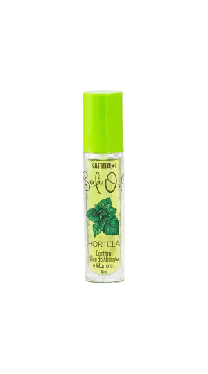 SAFIRA LIP OIL HORTELÃ 4ML