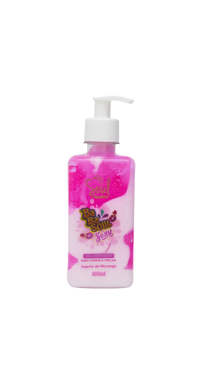 SOUL GEL HIDRATANTE BABASOUL SEXY IOGURTE DE MORANGO 280ML