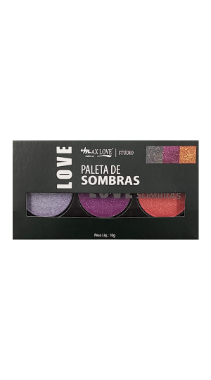 MAX LOVE PALETA DE SOMBRA COR 12 10G