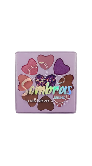 LUA E NEVE PALETA DE SOMBRAS BRILHO COR 03 5,8G