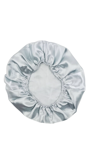 TOUCA DE CETIM CINZA