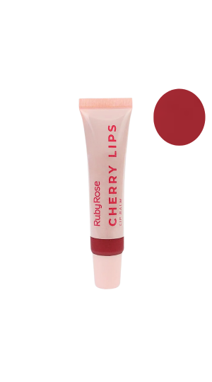 RUBY ROSE CHERRY LIPS BALM LABIAL CL60 15G