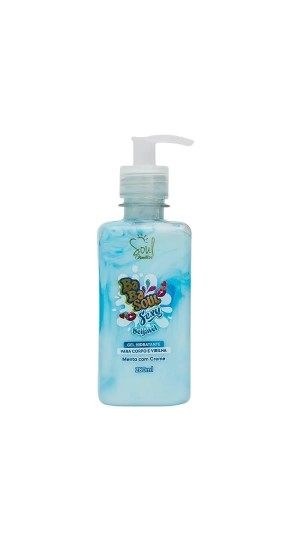 SOUL GEL HIDRATANTE BABASOUL SEXY MENTA COM CREME 280ML