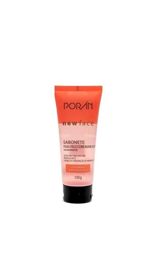 PORAN NEW FACE SABONETE PARA PELE COM MANCHA 100G
