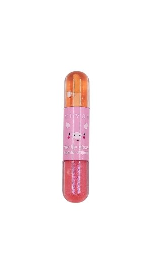 VIVAI DUO LIP GLOSS MUNNDO ANIMAL COR 06 3ML