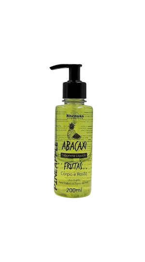 RHENUKS SABONETE LIQUIDO ABACAXI 200ML