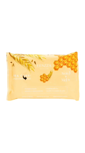 FENZZA LENÇO UMEDECDO AVEIA + MEL