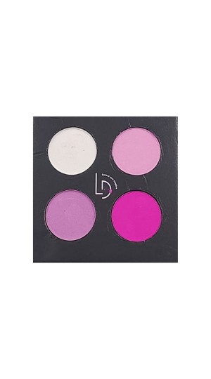 LUDURANA MINI QUARTETO DE SOMBRAS MATTE PRETO 