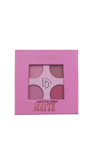 LUDURANA MINI QUARTETO DE SOMBRAS MATTE ROSA