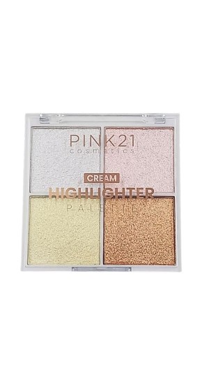 PINK 21 ILUMINADOR CREAM HIGHLIGHTER COR 02 14G 