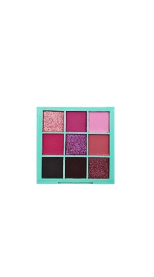 MISS RÔSE WIKE MAKE PALETA DE SOMBRA 9 CORES COR B 8G
