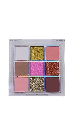 PINK 21 PALETA DE SOMBRAE GLITTER  PLAY WITH ME COR 3 6,8G 