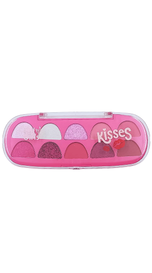 CITY GIRLS PALETA DE SOMBRA KISSES GLITTER COR B 5,8G