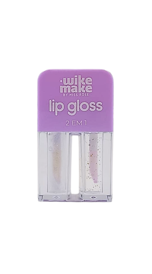 MISS RÔSE WIKE MAKE LIP GLOSS 2 EM 1 COR 1 5ML