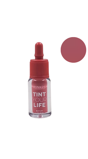 PINK 21 BATOM LIQUIDO TINT YOUR LIFE COR 04 8ML 