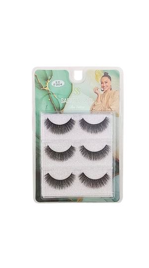 SABRINA SATO CILIOS POSTIÇOS 6D F004  C/3 