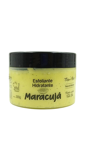 SOUL ESFOLIANTE HIDRATANTE MARACUJÁ CORPO E ROSTO 300G