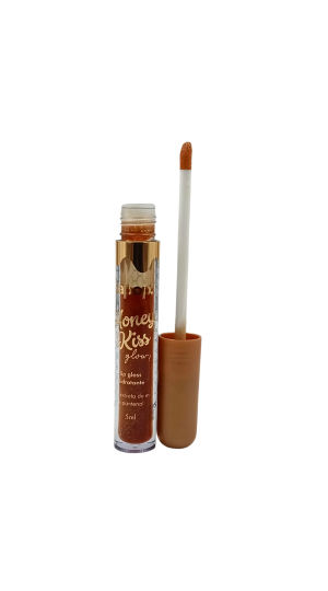 DAPOP LIP GLOSS GLOW HONEY KISS HIDRATANTE C/GLITTER 5ML 