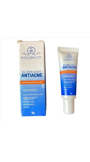 PHALLEBEAUTY GEL CREME SECATIVO ANTIACNE 15G
