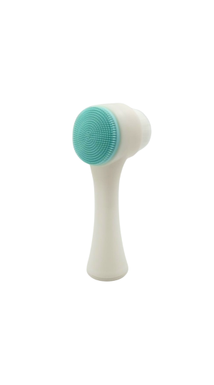 FACIAL BRUSH LIMPADOR FACIAL MARTELO BRANCO COM VERDE 