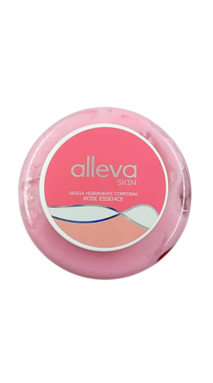 ALLEVA SKIN GELEIA HIDRATANTE CORPORAL ROSE ESSENCE 250ML 