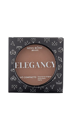 MISS ROSE ELEGANCY PÓ COMPACTO 08 CRISTAL