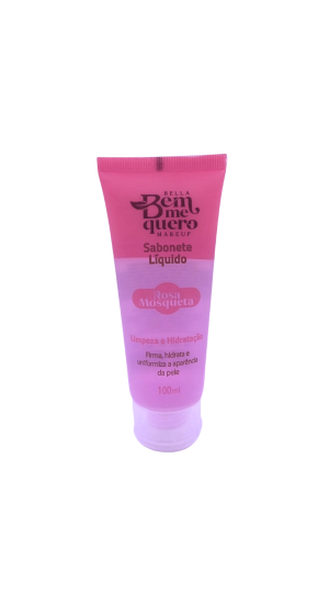 BELLA BEM ME QUERO SABONETE LÍQUIDO ROSA MOSQUETA  100ML 