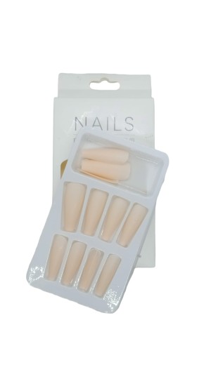 NAIL UNHA POSTIÇA C/12 NUDE