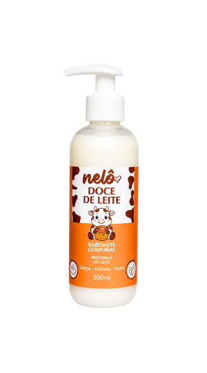 NELO SABONETE DOCE DE LEITE 200ML 