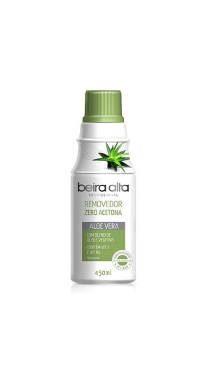 BEIRA ALTA REMOVEDOR DE ACETONA ALOE VERA 450ML