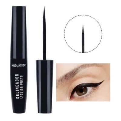 RUBY ROSE DELINEADOR PRETO 5,8ML