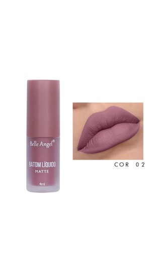 BELLE ANGEL BATOM LIQUIDO COR 02 4ML