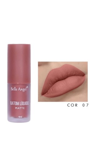 BELLE ANGEL BATOM LIQUIDO COR 07 4ML