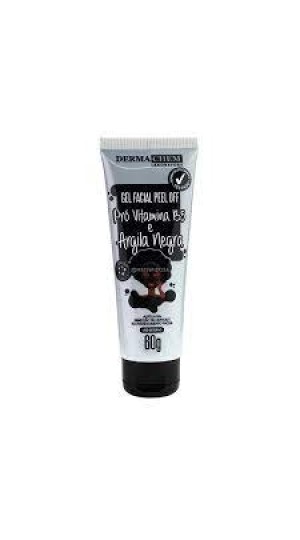 DERMA CHEM GEL FACIAL PRO VITAMINA B5 E ARGILA NEGRA 60G