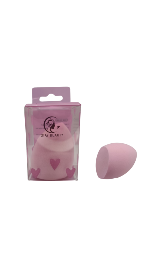STAY BEAUTY ESPONJA CORTADA P/ BASE ROSA CLARO
