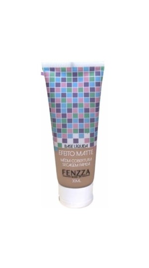 FENZZA BASE EFEITO MATTE BEGE MEDIO 30ML